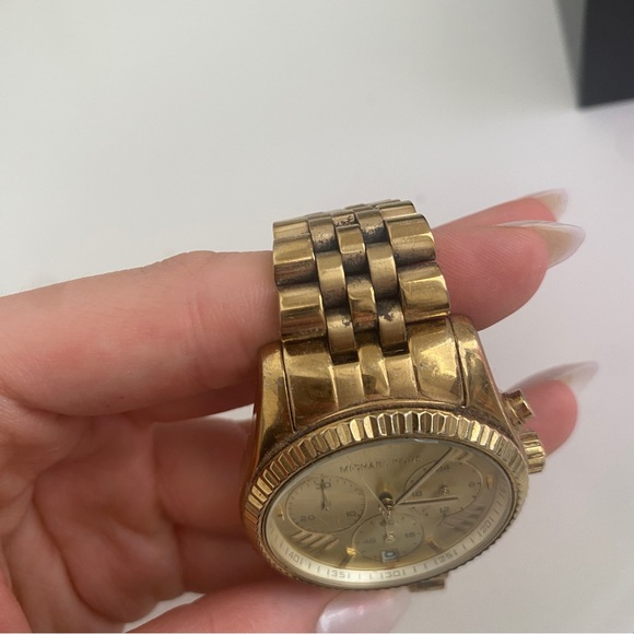 Michael Kors Gold Watch main image 5